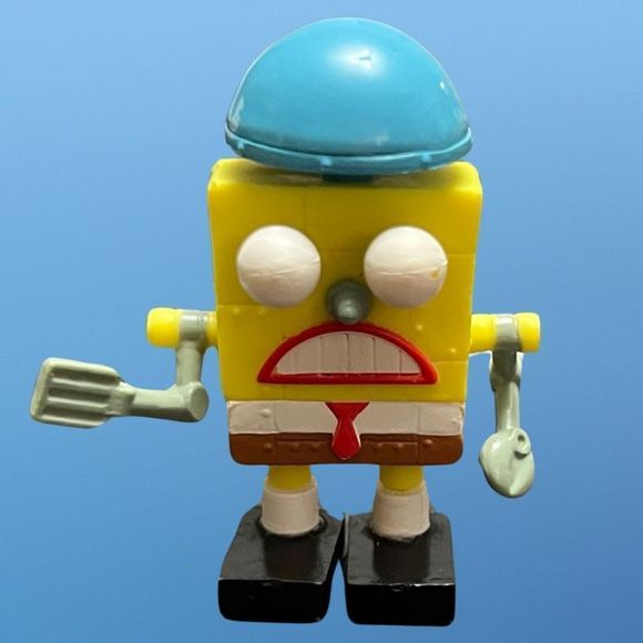 Set of 4 SpongeBob SquarePants PVC Figures 1-1.5" - Picture 5 of 6